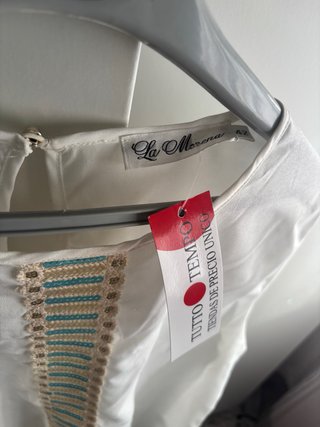 Camisa blanca Le M. talla única