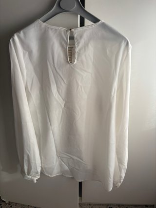 Camisa blanca Le M. talla única
