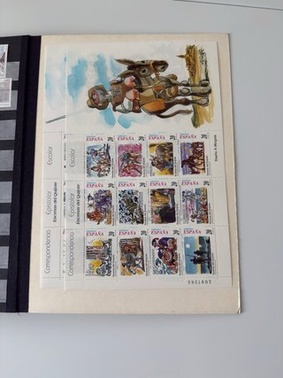 Álbum de sellos de España (1990-1998)