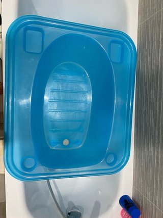 Bañera para bebé azul