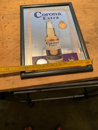 Quadro pubblicitario Corona Extra
