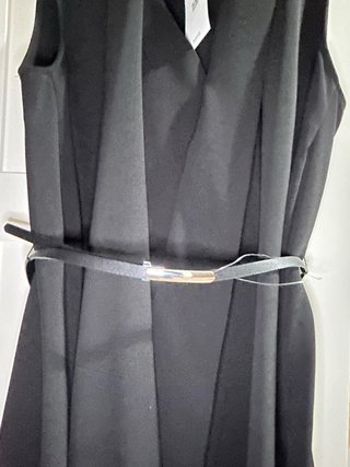 Vestido de fiesta negro elegante