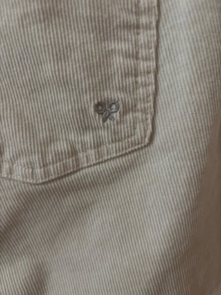 Pantalón de pana Silbon beige T.36