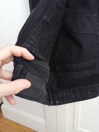 Pantalón vaquero hombre Talla 38 Negro