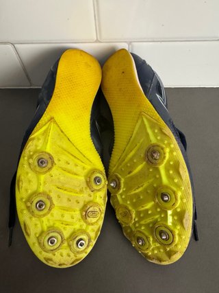 Zapatillas Kalenji Talla 39 Azul/Amarillo