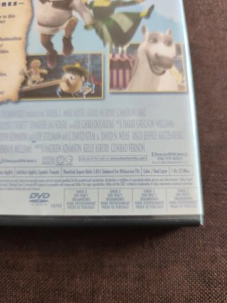 DVD Shrek 2, primera edición americana (U.S.A)