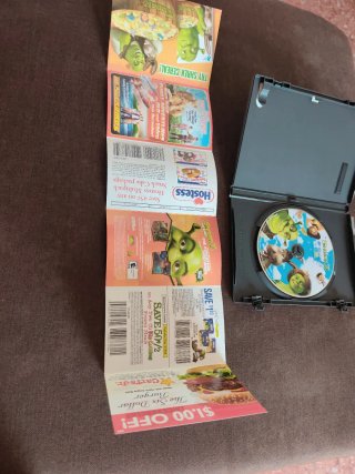 DVD Shrek 2, primera edición americana (U.S.A)