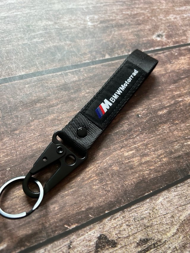 LLAVERO BORDADO BMW MOTORRAD LOGO MOTO GS RR