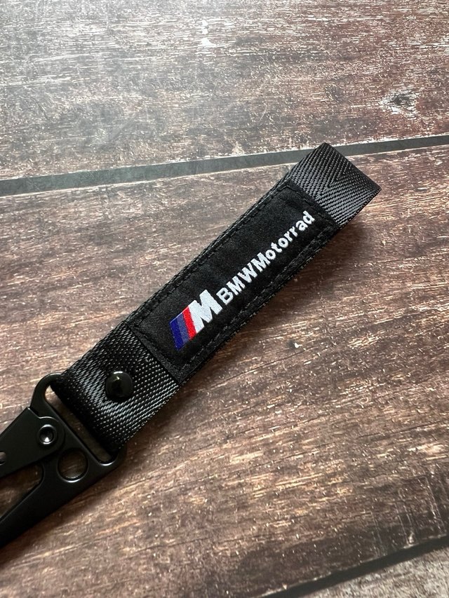 LLAVERO BORDADO BMW MOTORRAD LOGO MOTO GS RR