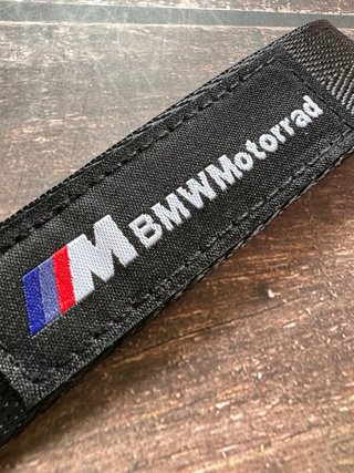 LLAVERO BORDADO BMW MOTORRAD LOGO MOTO GS RR