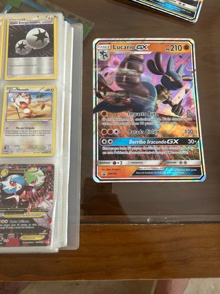 Carta Pokémon Lucario GX Fase 1 SM100 Jumbo