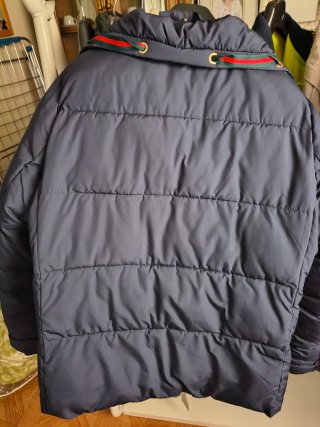 Chaqueta acolchada azul talla 48