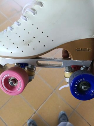 Patines Artísticos Edea Blancos talla 38