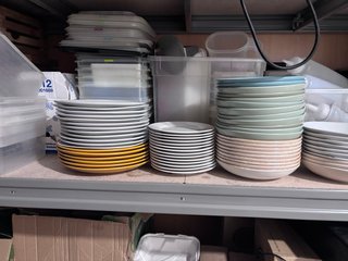 Surtido Platos Cerámica y Porcelana