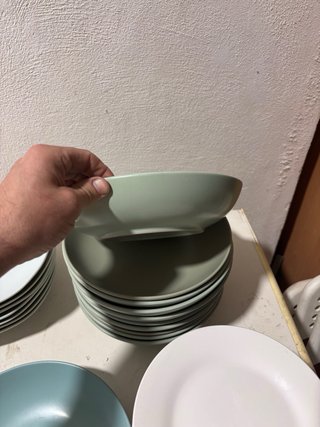 Surtido Platos Cerámica y Porcelana