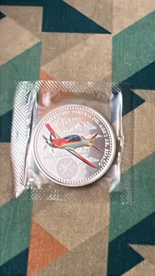 60€ Plata Academia General del Aire