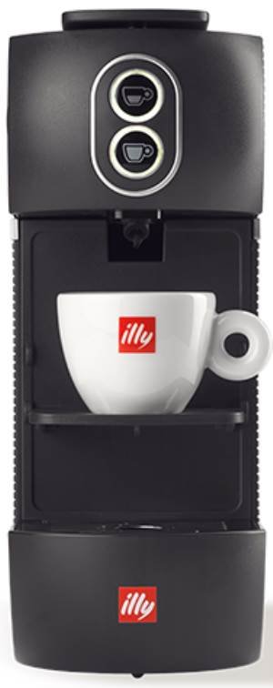 Macchina Caffè Illy Easy Nera Cialde 44mm