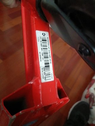 Patinete Oxelo MF ONE Rojo