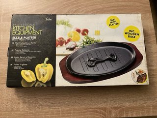 Plato para Sizzling Platter Negro Marca Zodiac