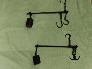 Báscula romana antigua