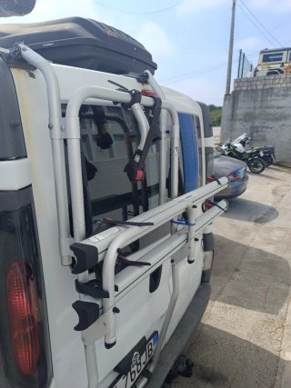 Portabicicletas Fiamma + Cajon Techo VivaroTrafic