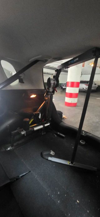 Grúa para scooter eléctrico para mayores