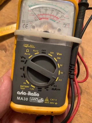 Tester analogico MA30 via-italia