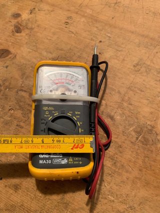Tester analogico MA30 via-italia