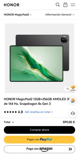 Tablet Honor MagicPad 2 da 12,3 pollici