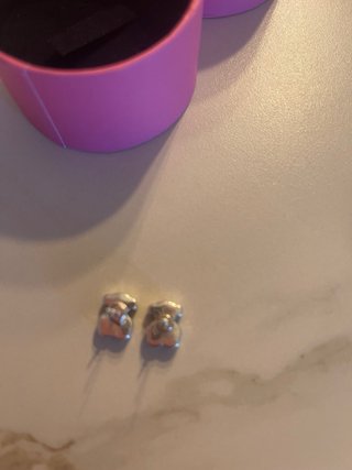 Pendientes Tous Oso Plata