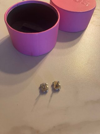 Pendientes Tous Oso Plata