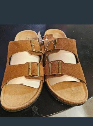 Sandalias Piel Marrón Preguntar por Tallas