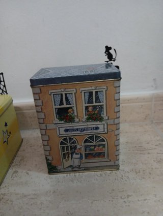 Lote 3 Cajas Metálicas Decorativas