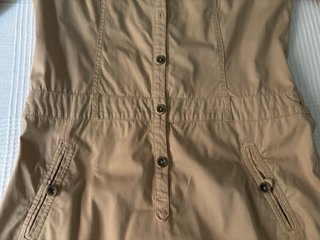 Vestido Massimo Dutti Beige Talla M