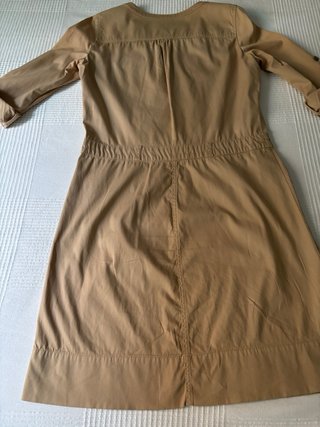 Vestido Massimo Dutti Beige Talla M