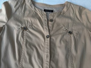 Vestido Massimo Dutti Beige Talla M