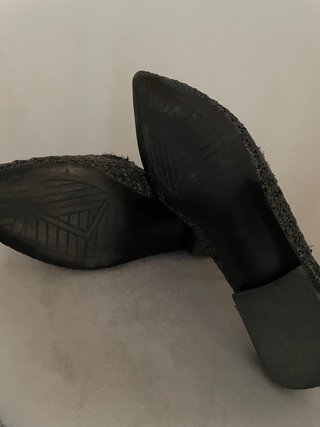 Sabot Zoe in rafia donna nero
