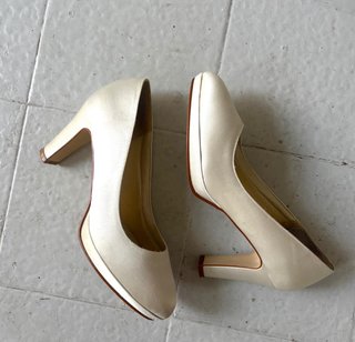 Tacones Novia Satén Talla 37 Rainbow Club