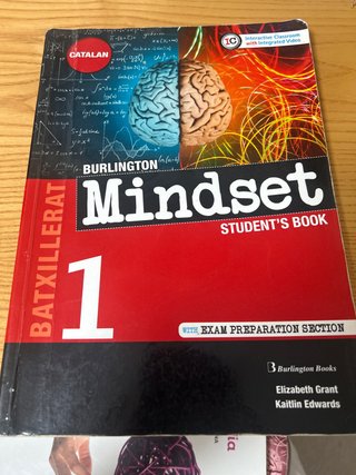 Mindset 1º Bachillerato Students Book Cataluña