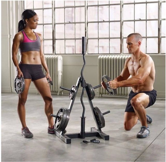 Rack para discos de gimnasio - miniatura 11