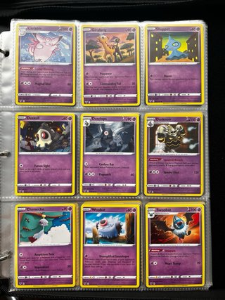 Lote Cartas Vivid Voltage Inglés