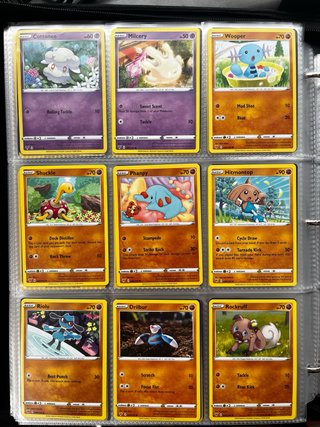 Lote Cartas Vivid Voltage Inglés