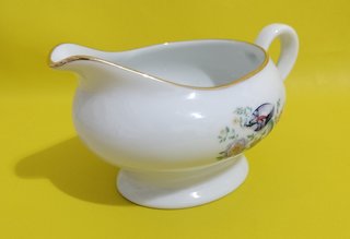 L'OR BLANC Salsera Porcelana Limoges