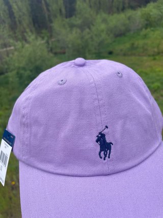 Boné Ralph Lauren Roxo