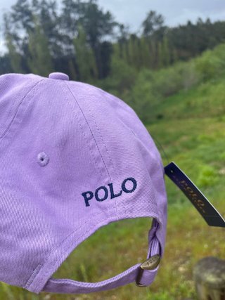 Boné Ralph Lauren Roxo