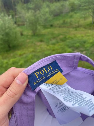 Boné Ralph Lauren Roxo