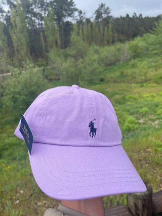 Boné Ralph Lauren Roxo