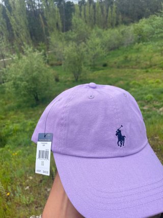 Boné Ralph Lauren Roxo