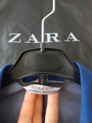 Traje Zara Man Azul Talla S
