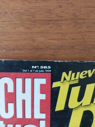 Vendo cinco revistas antiguas de Coche actual
